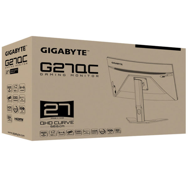 Gigabyte G27QC Gaming Monitor