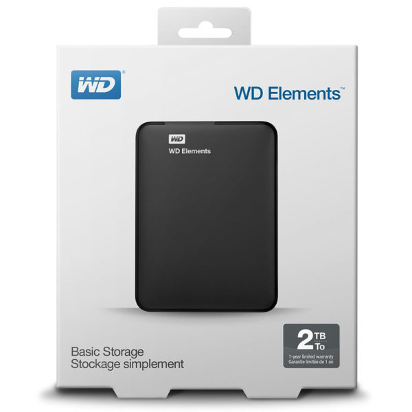 Western Digital Elements 2TB USB 3.0