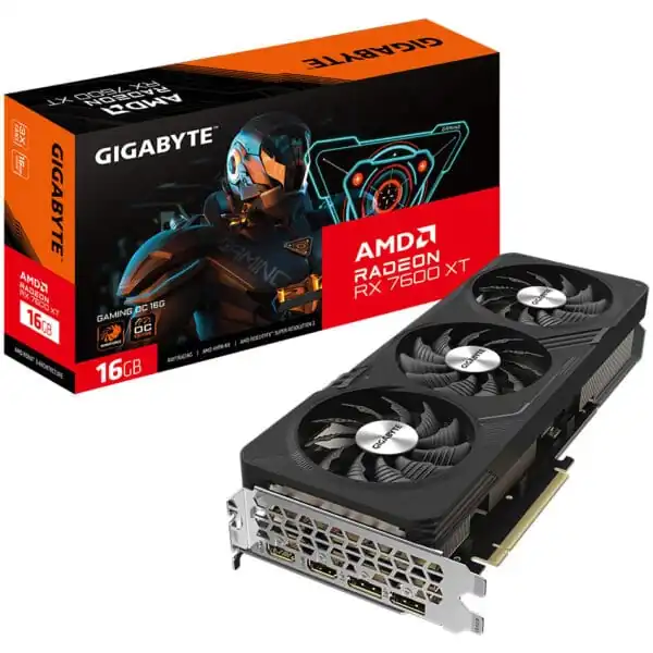 Gigabyte AMD Radeon RX 7600 XT Gaming 16GB GDDR6 OC