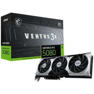 MSI GeForce RTX 5080 Ventus 3X 16GB GDDR7 OC Plus