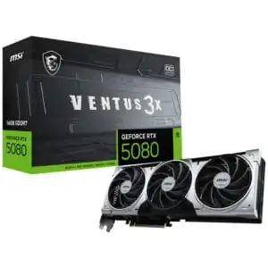MSI GeForce RTX 5080 Ventus 3X 16GB GDDR7 OC Plus