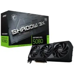 MSI GeForce RTX 5080 Shadow 3X 16GB GDDR7 OC