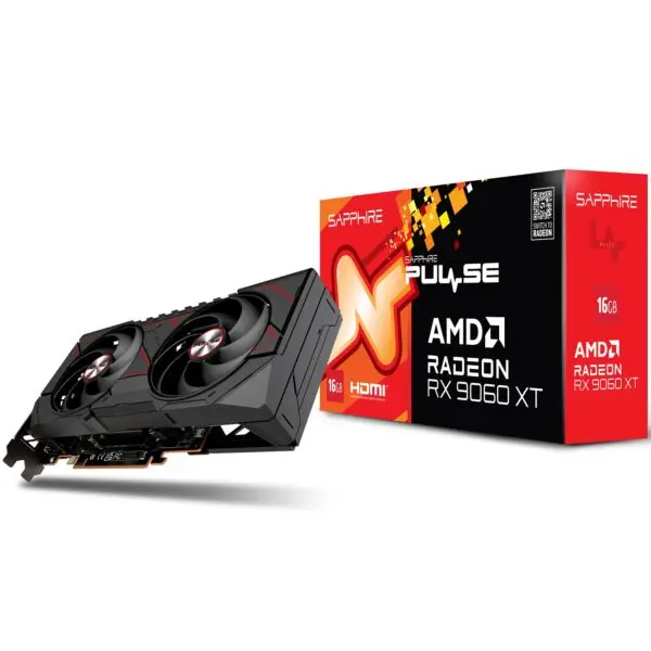 Sapphire Radeon RX 9060 XT Pulse 16GB GDDR6