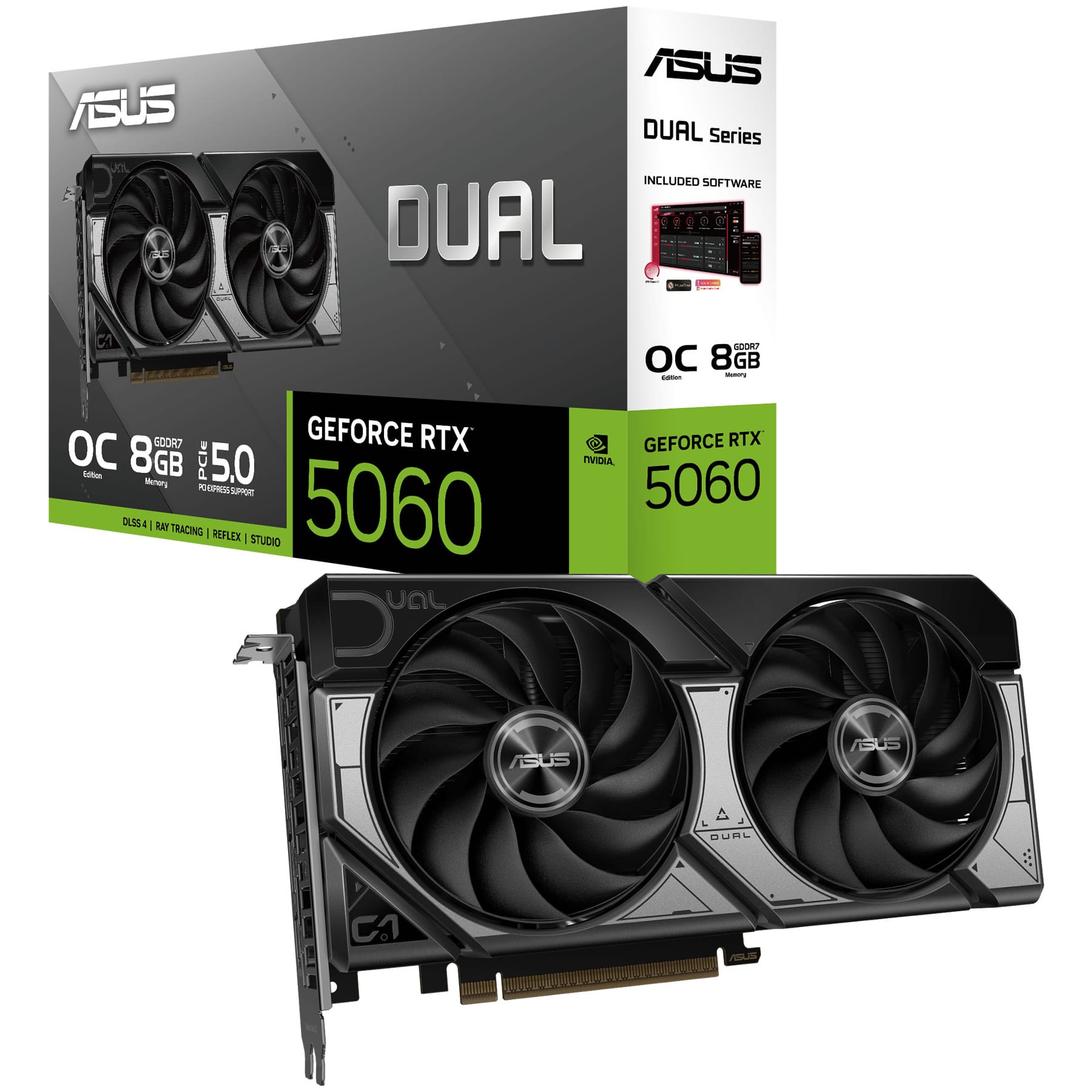 Asus Dual GeForce RTX 5060 8GB GDDR7 OC